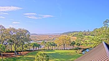 Weather camera view of Callawassie Island Club.