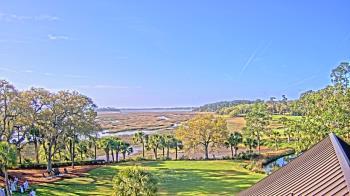 Weather camera view of Callawassie Island Club.