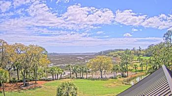 Weather camera view of Callawassie Island Club.