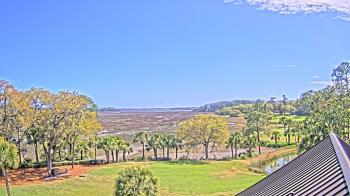 Weather camera view of Callawassie Island Club.
