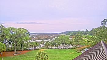 Weather camera view of Callawassie Island Club.