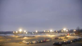 Weather camera view of Oswego HS.