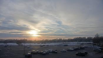 Weather camera view of Oswego HS.