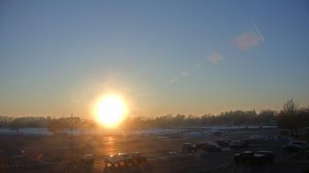 Weather camera view of Oswego HS.