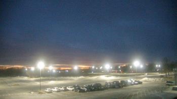 Weather camera view of Oswego HS.