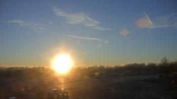 Weather camera view of Oswego HS.