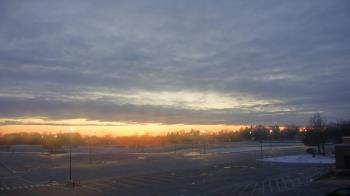 Weather camera view of Oswego HS.