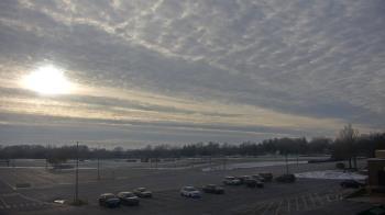 Weather camera view of Oswego HS.