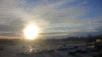 Weather camera view of Oswego HS.