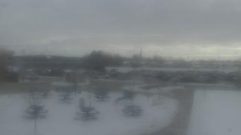 Weather camera view of Owosso High School.