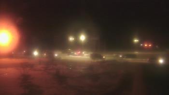 Weather camera view of Owosso High School.