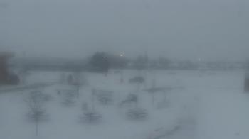 Weather camera view of Owosso High School.