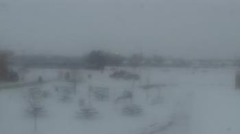 Weather camera view of Owosso High School.