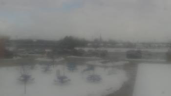 Weather camera view of Owosso High School.