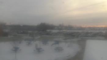 Weather camera view of Owosso High School.