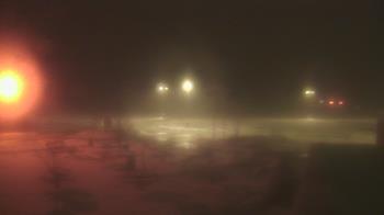 Weather camera view of Owosso High School.