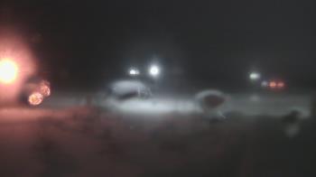 Weather camera view of Owosso High School.