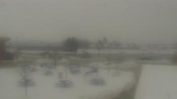 Weather camera view of Owosso High School.