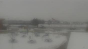 Weather camera view of Owosso High School.