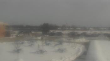 Weather camera view of Owosso High School.