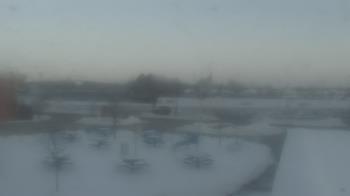 Weather camera view of Owosso High School.