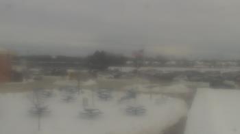 Weather camera view of Owosso High School.