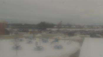 Weather camera view of Owosso High School.