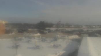 Weather camera view of Owosso High School.