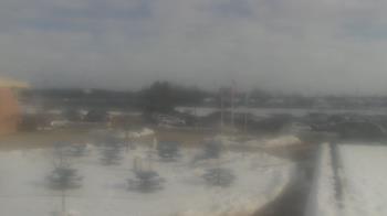 Weather camera view of Owosso High School.