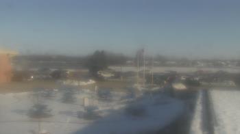 Weather camera view of Owosso High School.