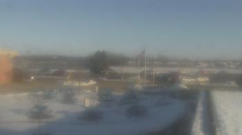 Weather camera view of Owosso High School.