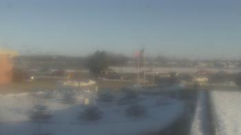 Weather camera view of Owosso High School.