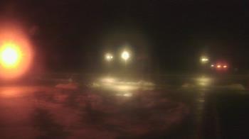 Weather camera view of Owosso High School.