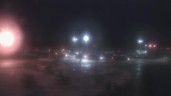 Weather camera view of Owosso High School.