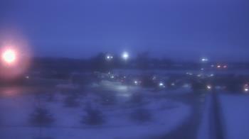 Weather camera view of Owosso High School.