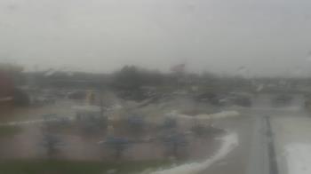 Weather camera view of Owosso High School.