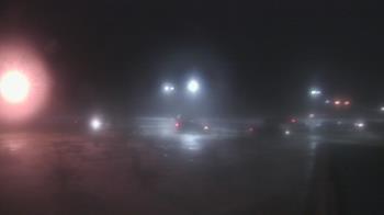 Weather camera view of Owosso High School.