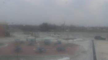 Weather camera view of Owosso High School.