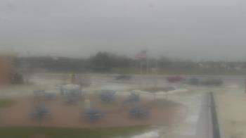 Weather camera view of Owosso High School.