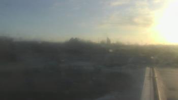 Weather camera view of Owosso High School.