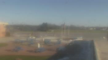 Weather camera view of Owosso High School.