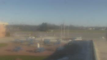 Weather camera view of Owosso High School.