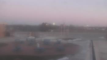 Weather camera view of Owosso High School.