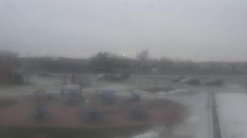 Weather camera view of Owosso High School.