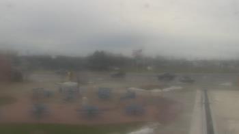 Weather camera view of Owosso High School.