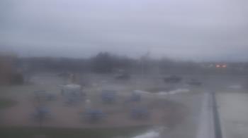 Weather camera view of Owosso High School.
