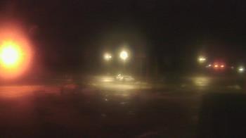 Weather camera view of Owosso High School.