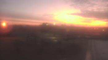 Weather camera view of Owosso High School.