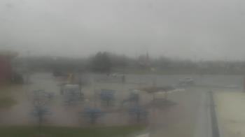 Weather camera view of Owosso High School.