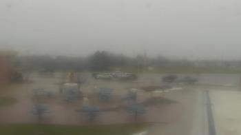 Weather camera view of Owosso High School.